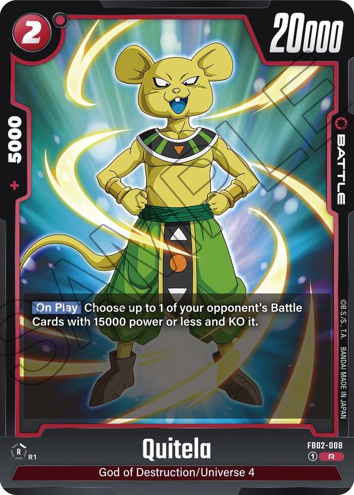 Quitela [Foil] (FB02-008)(R)
