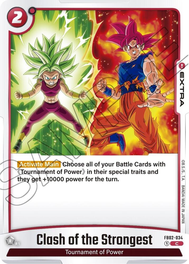 Clash of the Strongest (FB02-034)(C)