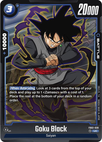 Goku Black [039] (FB02-039)(UC)