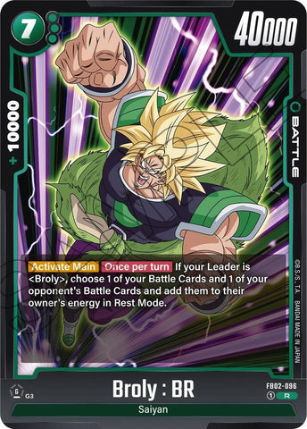 Broly : BR [Foil] (FB02-096)(R)