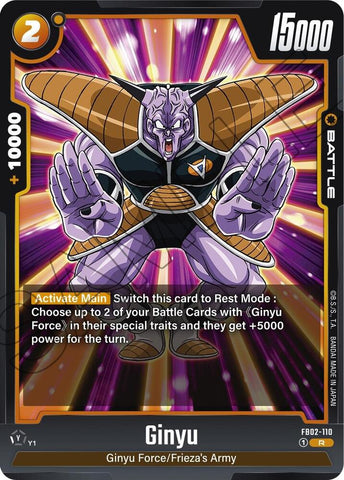 Ginyu [Foil] (FB02-110)(R)