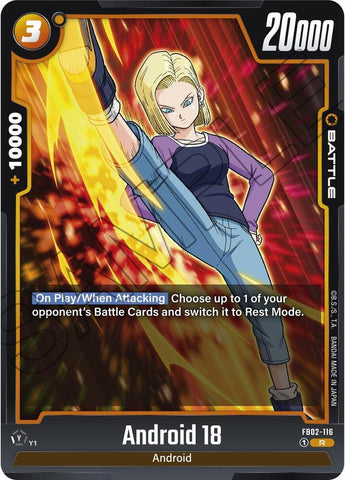 Android 18 [116] [Foil] (FB02-116)(R)