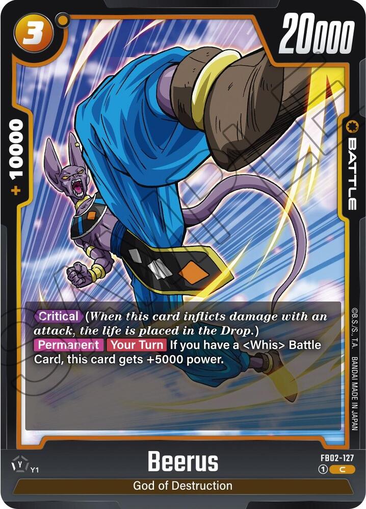 Beerus [127] (FB02-127)(C)