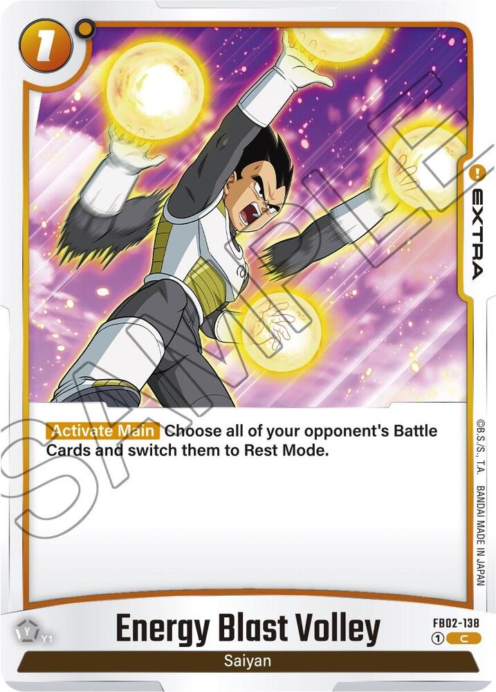 Energy Blast Volley (FB02-138)(C)