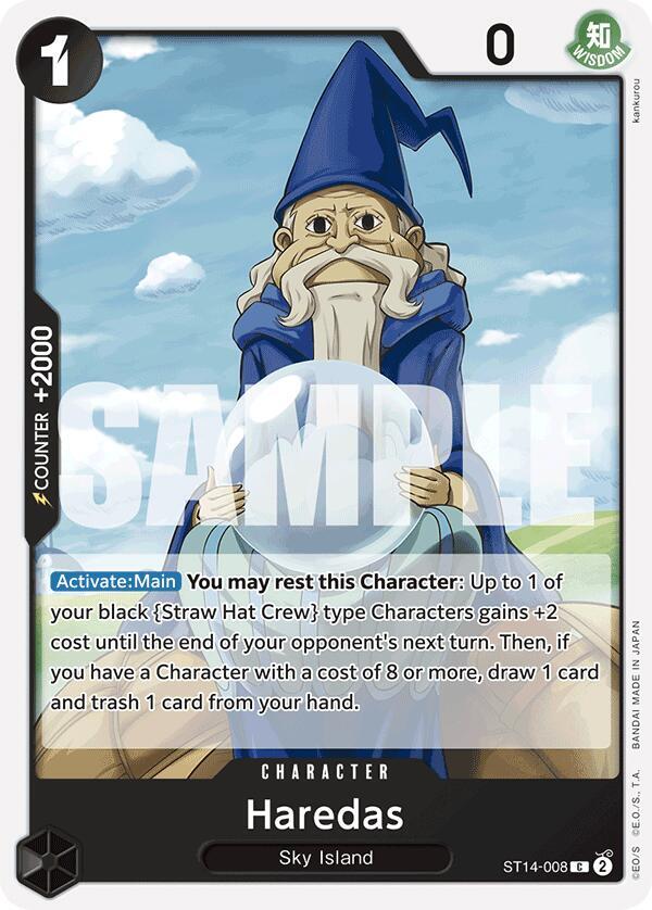 Haredas (Starter Deck 14: 3D2Y)(ST14-008)(C)