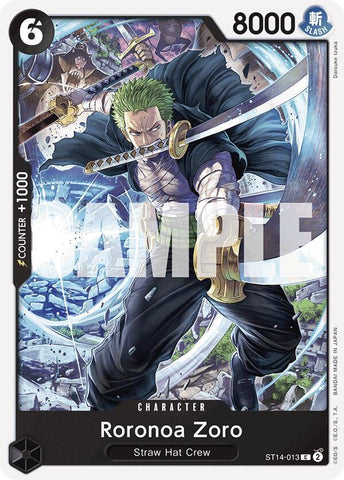 Roronoa Zoro (Starter Deck 14: 3D2Y)(ST14-013)(C)