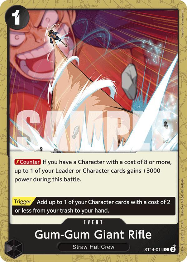 Gum-Gum Giant Rifle (Starter Deck 14: 3D2Y)(ST14-014)(C)