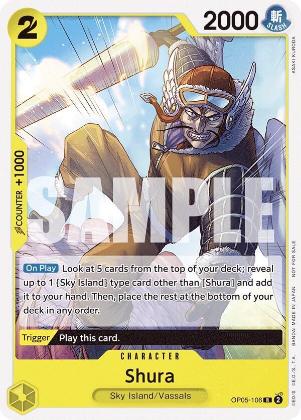 Shura [Tournament Pack Vol. 7] (One Piece Promotion Cards)(OP05-106)(R)