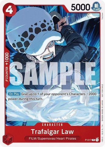 Trafalgar Law [Tournament Pack Vol. 7] (One Piece Promotion Cards)(P-017)(PR)