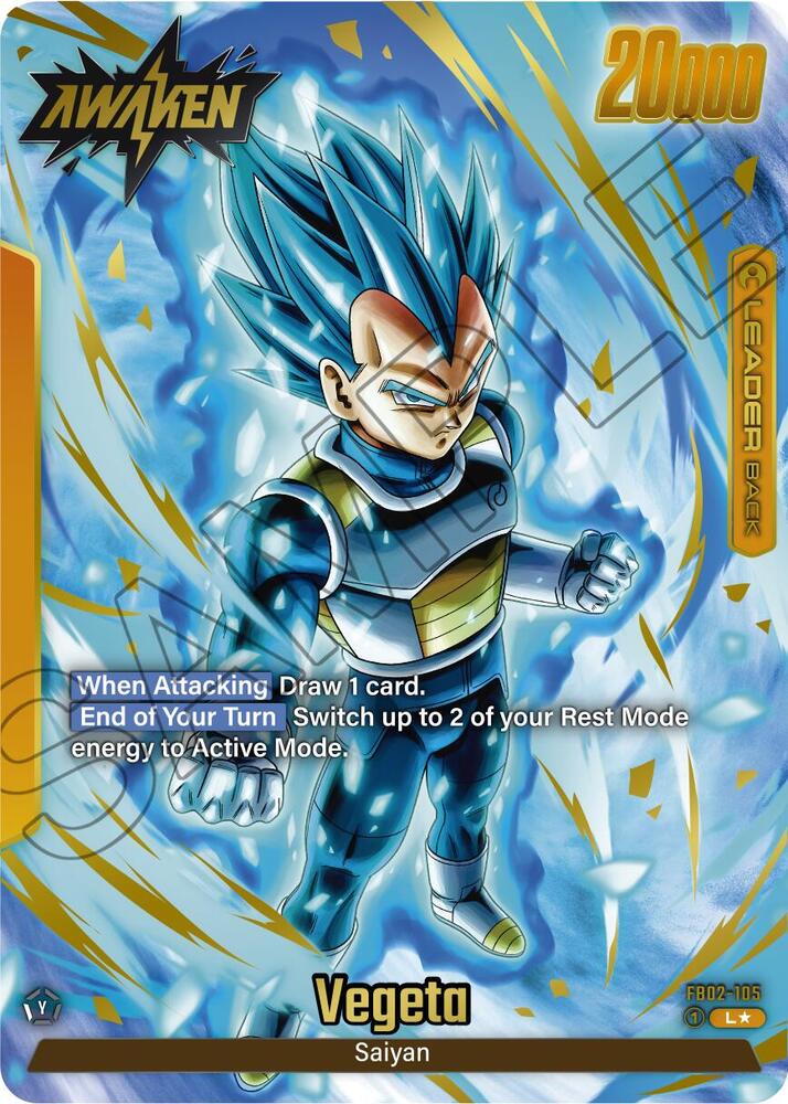 Vegeta [105] [Alternate Art] [Foil] (FB02-105)(L)