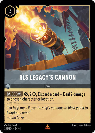 RLS Legacy's Cannon - Cold Foil (Ursula's Return)(4-202/204)(R)
