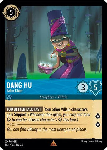 Dang Hu - Talon Chief - Cold Foil (Ursula's Return)(4-142/204)(R)