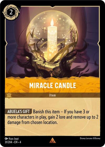 Miracle Candle - Cold Foil (Ursula's Return)(4-031/204)(R)