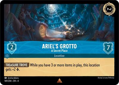 Ariel's Grotto - A Secret Place (Ursula's Return)(4-169/204)(R)