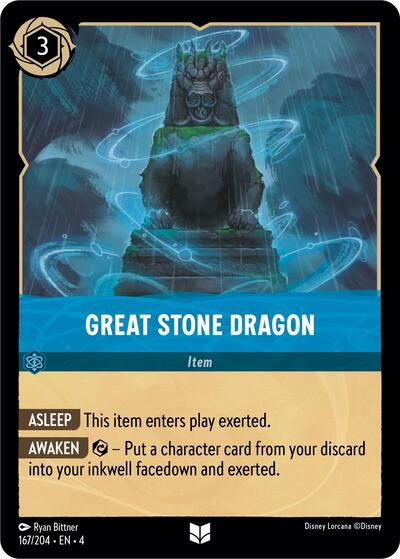 Great Stone Dragon (Ursula's Return)(4-167/204)(U)