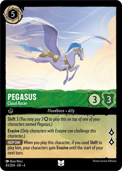 Pegasus - Cloud Racer - Cold Foil (Ursula's Return)(4-083/204)(U)