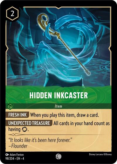 Hidden Inkcaster (Ursula's Return)(4-098/204)(C)