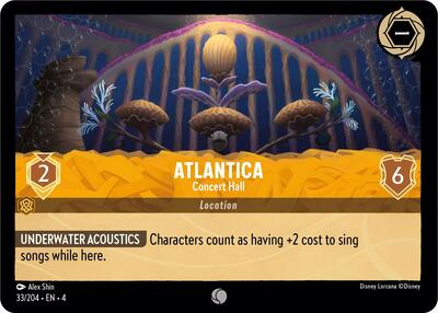 Atlantica - Concert Hall (Ursula's Return)(4-033/204)(C)