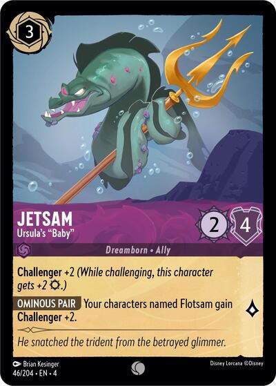 Jetsam - Ursula's "Baby" (Ursula's Return)(4-046/204)(C)