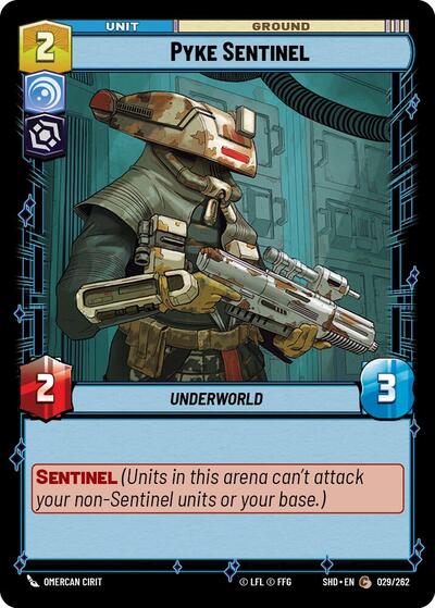 Pyke Sentinel - Foil (Shadows of the Galaxy)(SHD-029/262)(C)