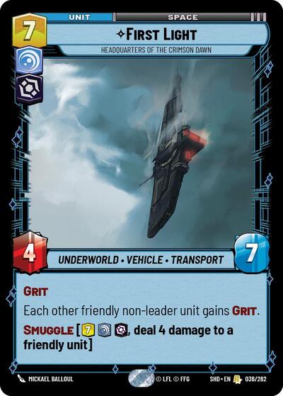 First Light, Headquarters of the Crimson Dawn (Shadows of the Galaxy)(SHD-036/262)(R)