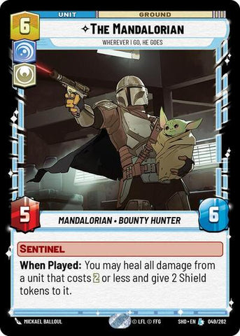 The Mandalorian, Wherever I Go, He Goes (Shadows of the Galaxy)(SHD-049/262)(L)