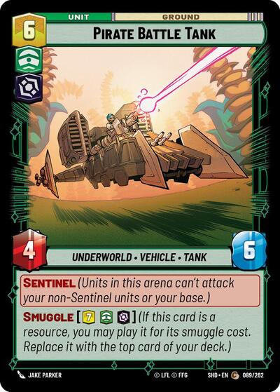 Pirate Battle Tank (Shadows of the Galaxy)(SHD-089/262)(C)