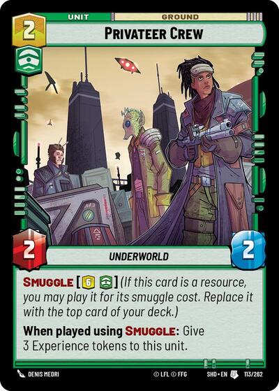 Privateer Crew (Shadows of the Galaxy)(SHD-113/262)(U)