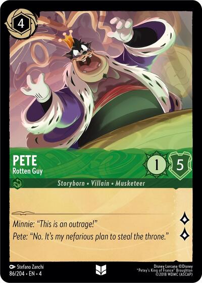 Pete - Rotten Guy (Ursula's Return)(4-086/204)(U)