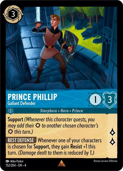 Prince Phillip - Gallant Defender (Ursula's Return)(4-152/204)(R)