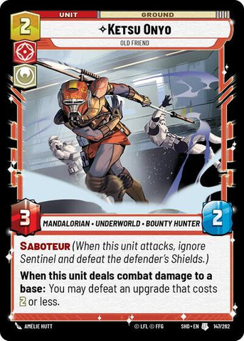 Ketsu Onyo, Old Friend (Shadows of the Galaxy)(SHD-147/262)(U)