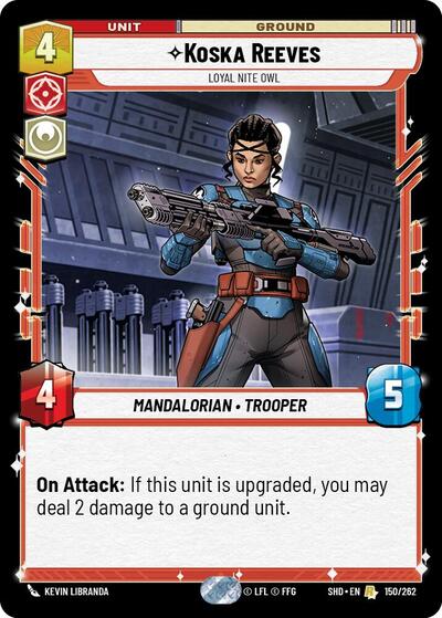 Koska Reeves, Loyal Nite Owl - Foil (Shadows of the Galaxy)(SHD-150/262)(R)