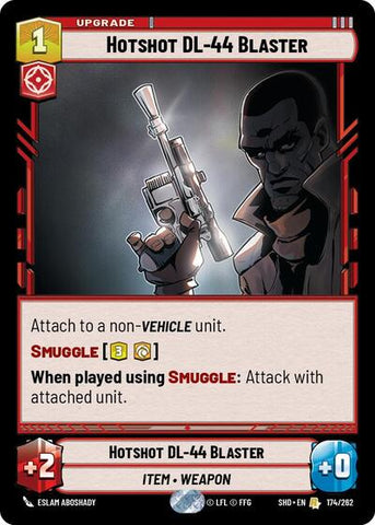 Hotshot DL-44 Blaster - Foil (Shadows of the Galaxy)(SHD-174/262)(R)