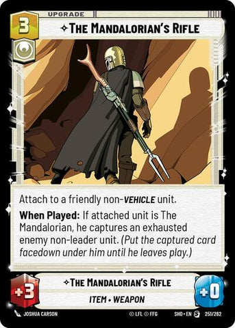 The Mandalorian's Rifle (Shadows of the Galaxy)(SHD-251/262)(S)