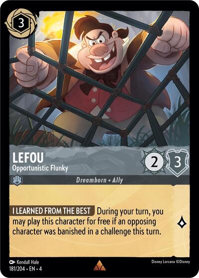 LeFou - Opportunistic Flunky (Ursula's Return)(4-181/204)(R)