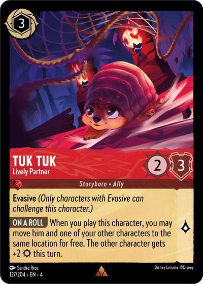 Tuk Tuk - Lively Partner - Cold Foil (Ursula's Return)(4-127/204)(R)
