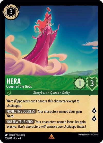 Hera - Queen of the Gods (Ursula's Return)(4-076/204)(R)