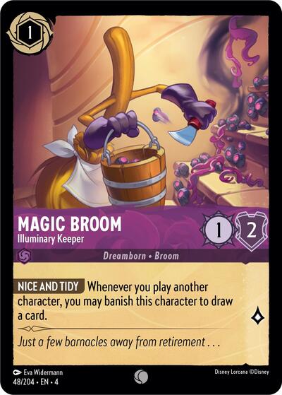 Magic Broom - Illuminary Keeper (Ursula's Return)(4-048/204)(C)