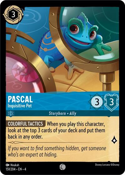 Pascal - Inquisitive Pet (Ursula's Return)(4-151/204)(C)