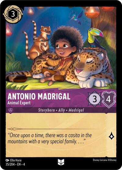 Antonio Madrigal - Animal Expert (Ursula's Return)(4-035/204)(U)