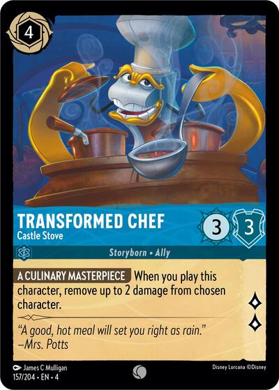 Transformed Chef - Castle Stove (Ursula's Return)(4-157/204)(C)