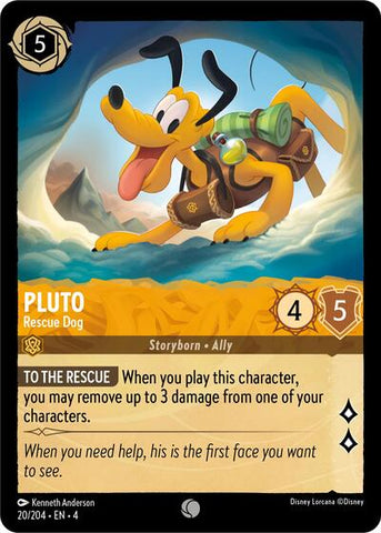 Pluto - Rescue Dog (Ursula's Return)(4-020/204)(C)