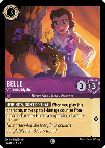 Belle - Untrained Mystic - Cold Foil (Ursula's Return)(4-037/204)(C)