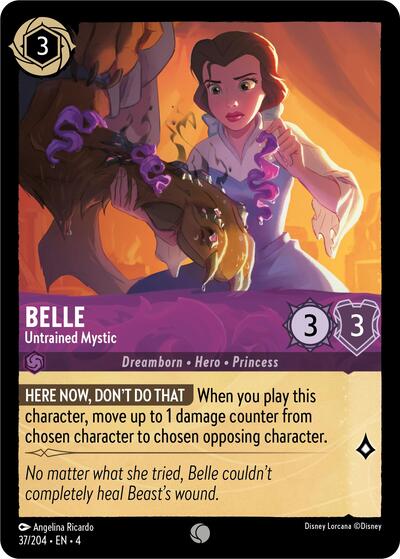 Belle - Untrained Mystic (Ursula's Return)(4-037/204)(C)
