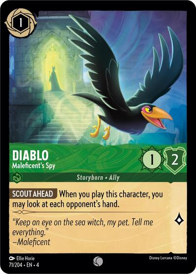 Diablo - Maleficent's Spy (Ursula's Return)(4-071/204)(C)