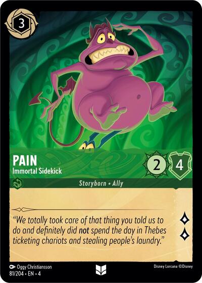 Pain - Immortal Sidekick (Ursula's Return)(4-081/204)(U)
