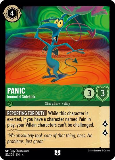 Panic - Immortal Sidekick - Cold Foil (Ursula's Return)(4-082/204)(U)
