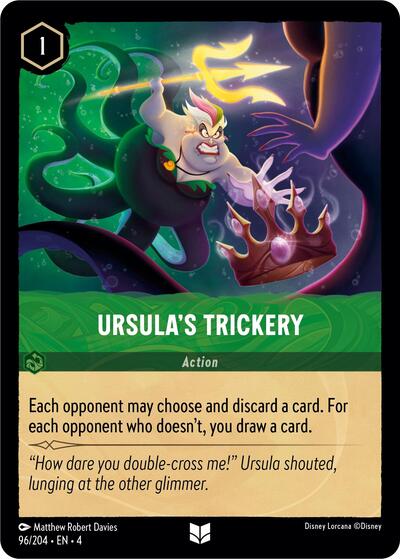 Ursula's Trickery - Cold Foil (Ursula's Return)(4-096/204)(U)