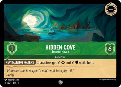 Hidden Cove - Tranquil Haven - Cold Foil (Ursula's Return)(4-101/204)(C)