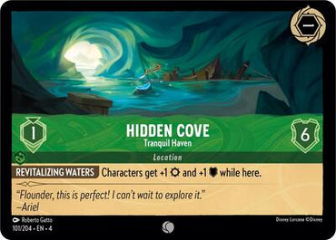 Hidden Cove - Tranquil Haven - Cold Foil (Ursula's Return)(4-101/204)(C)